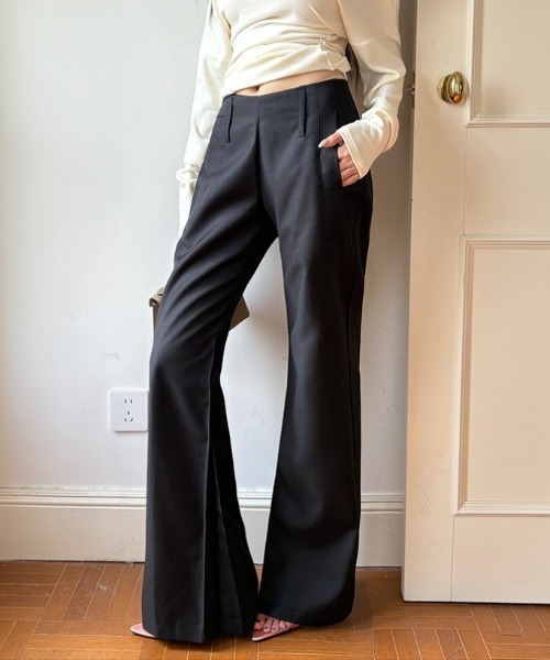 AMAJI(アマジ)の「ストレートパンツ(その他パンツ・レディース・ブラック・SMALL/MEDIUM/LARGE/X-LARGE)」の2枚目の写真