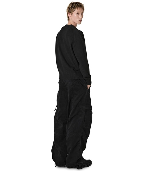 Openyard(オープンヤード)の「『Openyard/オープンヤード』MELLOW KNIT/メローニット(ニット/セーター・メンズ・ライトブルー/ブラック/グレー・M/L)」の10枚目の写真