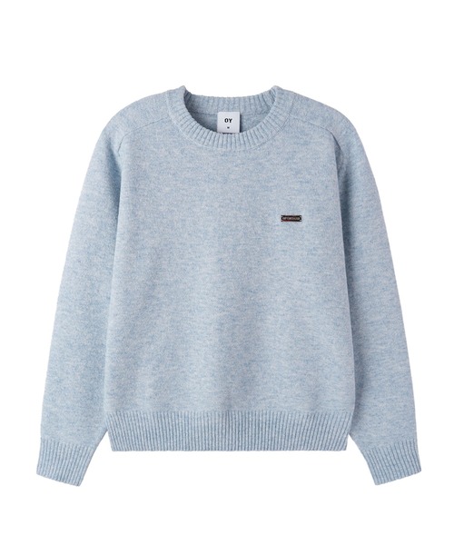Openyard(オープンヤード)の「『Openyard/オープンヤード』MELLOW KNIT/メローニット(ニット/セーター・メンズ・ライトブルー/ブラック/グレー・M/L)」の9枚目の写真