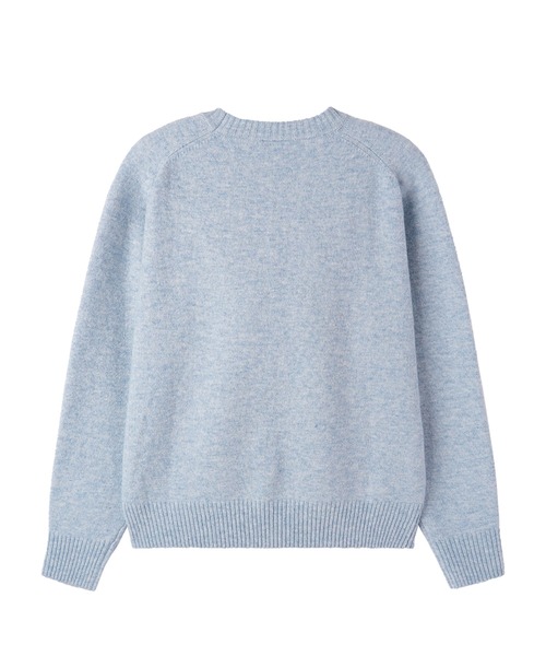 Openyard(オープンヤード)の「『Openyard/オープンヤード』MELLOW KNIT/メローニット(ニット/セーター・メンズ・ライトブルー/ブラック/グレー・M/L)」の8枚目の写真
