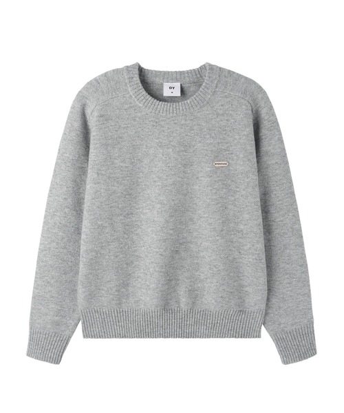 Openyard(オープンヤード)の「『Openyard/オープンヤード』MELLOW KNIT/メローニット(ニット/セーター・メンズ・ライトブルー/ブラック/グレー・M/L)」の7枚目の写真