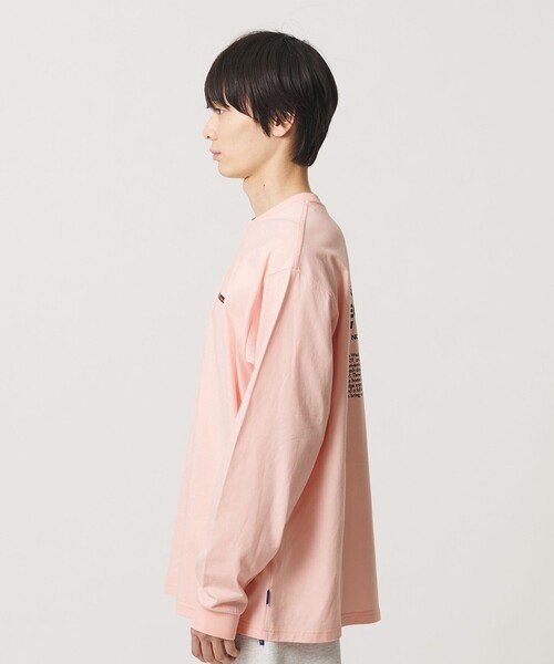 NICE WEATHER(ナイスウェザー)の「<NICE WEATHER>NICECOMP ロングスリーブ Tシャツ(Tシャツ/カットソー・メンズ・ダークグレー/ライトピンク/ホワイト・S/M/L)」の8枚目の写真
