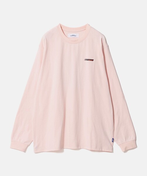 NICE WEATHER(ナイスウェザー)の「<NICE WEATHER>NICECOMP ロングスリーブ Tシャツ(Tシャツ/カットソー・メンズ・ダークグレー/ライトピンク/ホワイト・S/M/L)」の10枚目の写真