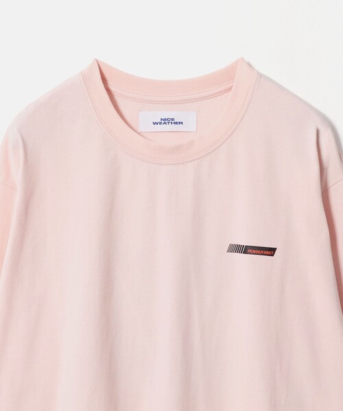NICE WEATHER(ナイスウェザー)の「<NICE WEATHER>NICECOMP ロングスリーブ Tシャツ(Tシャツ/カットソー・メンズ・ダークグレー/ライトピンク/ホワイト・S/M/L)」の12枚目の写真