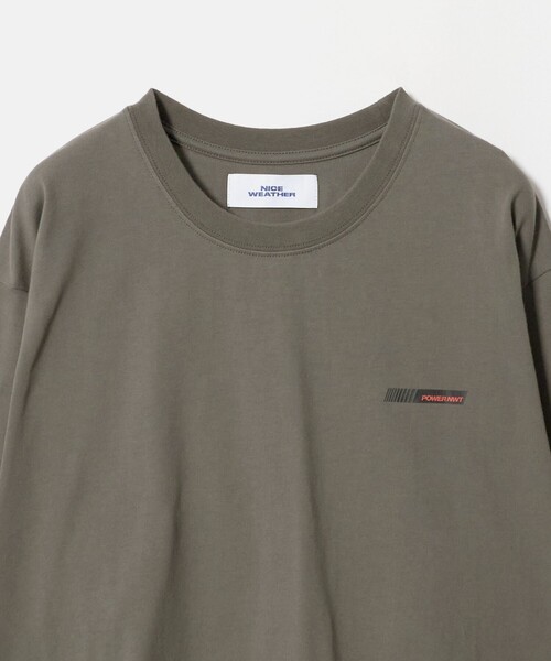 NICE WEATHER(ナイスウェザー)の「<NICE WEATHER>NICECOMP ロングスリーブ Tシャツ(Tシャツ/カットソー・メンズ・ダークグレー/ライトピンク/ホワイト・S/M/L)」の22枚目の写真