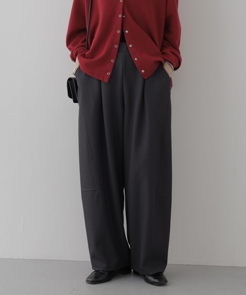 BRODIAEA(ブローディア)の「BRODIAEA バレルパンツ(その他パンツ・レディース・チャコールグレー/ブラック・40)」の1枚目の写真