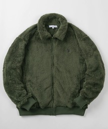 U.S. POLO ASSN.(ユーエスポロアッスン)の「【80】【U.S. POLO ASSN/ユー.エス. ポロアッスン】ポロ襟 ボアフリース ブルゾン/ジャケット/ライトアウター/ワンポイント刺繍/ダブルフェイス/トラッド/プレッピー/ユニセックス/レディース/メンズ(ブルゾン)」