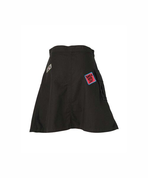 HYSTERIC GLAMOUR（ヒステリックグラマー）の「ミリタリープリーツラップスカート（スカート・レディース・カーキ系/ブルー系その他/カーキ/ブラック・MEDIUM/SMALL）」の16枚目の写真