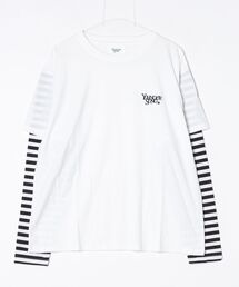 younger song（ヤンガーソング）の「relaxy logo layered ls tee（Tシャツ/カットソー）」