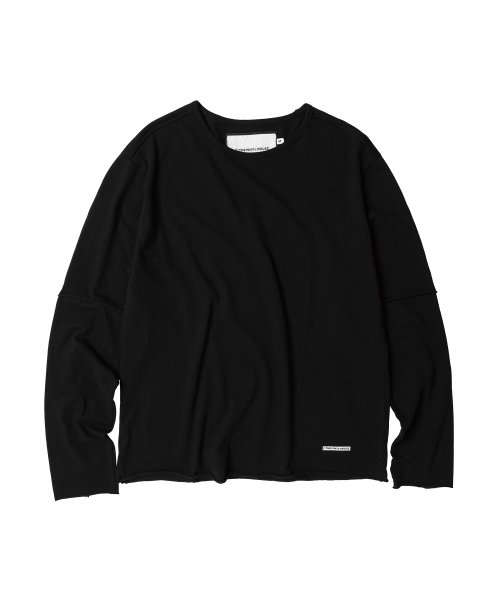 THEVINYLHOUSE(ザバイニルハウス)の「CUT-OFF LAYERED LS TEE BLACK(Tシャツ/カットソー・メンズ・その他・SMALL/MEDIUM/LARGE)」の21枚目の写真