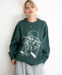 【bbO】バッシュフルくんニットプルオーバー