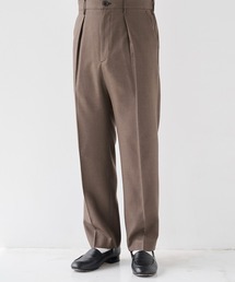 STUDIOUS | 【STUDIOUS】Woolycupra Pegtop Slacks(スラックス)