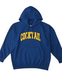 NOBOUND(ノーバウンド) プルパーカー メンズ スウェット ビッグシルエット COCKTAIL カクテル リカー お酒 ロゴ プリント プルオーバーパーカー フーディー スエット トップス レディース ユニセックス