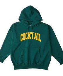 NOBOUND(ノーバウンド) プルパーカー メンズ スウェット ビッグシルエット COCKTAIL カクテル リカー お酒 ロゴ プリント プルオーバーパーカー フーディー スエット トップス レディース ユニセックス