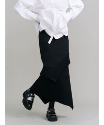 SHEER CHECK SKIRT シアーチェックスカート 春服（スカート）｜SLY