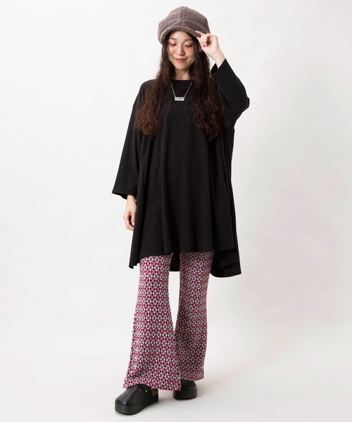 チャイハネ(チャイハネ)の「【チャイハネ】タビロマブーツカットパンツ(その他パンツ・レディース・オレンジ/ブルー・FREE)」の5枚目の写真