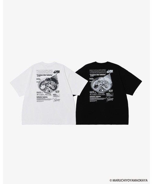 KEBOZ(ケボズ)の「山岡家 × KEBOZ プレミアム塩とんこつ S/S TEE(Tシャツ/カットソー・メンズ・ホワイト/ブラック・XL/L/M/S/2XL)」の12枚目の写真