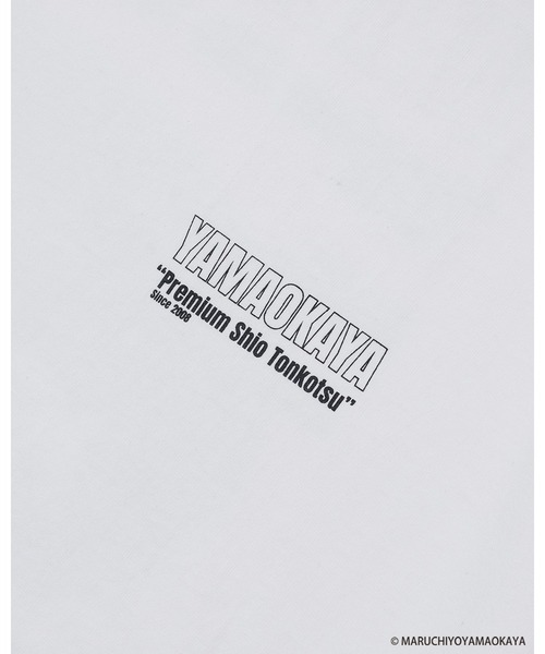 KEBOZ(ケボズ)の「山岡家 × KEBOZ プレミアム塩とんこつ S/S TEE(Tシャツ/カットソー・メンズ・ホワイト/ブラック・XL/L/M/S/2XL)」の7枚目の写真