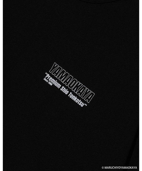 KEBOZ(ケボズ)の「山岡家 × KEBOZ プレミアム塩とんこつ S/S TEE(Tシャツ/カットソー・メンズ・ホワイト/ブラック・XL/L/M/S/2XL)」の3枚目の写真