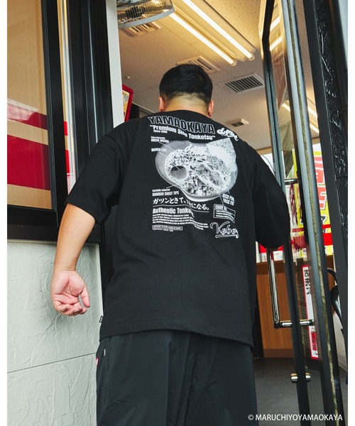 KEBOZ(ケボズ)の「山岡家 × KEBOZ プレミアム塩とんこつ S/S TEE(Tシャツ/カットソー・メンズ・ホワイト/ブラック・XL/L/M/S/2XL)」の10枚目の写真