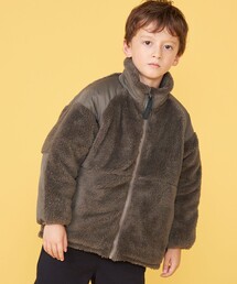 WILD THINGS（ワイルドシングス）の「【別注】WILD THINGS × TAION: 130～150cm/ LEVEL3 シャギー ジャケット（ブルゾン）」