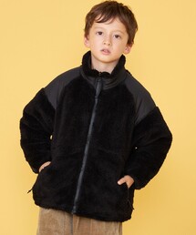 WILD THINGS（ワイルドシングス）の「【別注】WILD THINGS × TAION: 130～150cm/ LEVEL3 シャギー ジャケット（ブルゾン）」