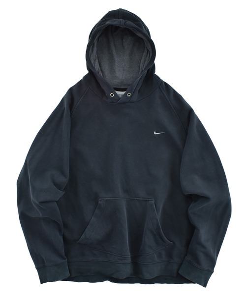 USED】Y2K NIKE スウッシュ ロゴ スウェット フーディー（パーカー