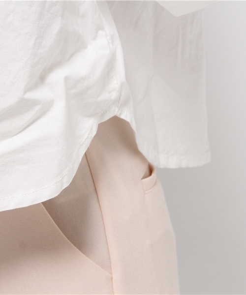 Kastane（カスタネ）の「ボリューム袖トップス（Tシャツ/カットソー・レディース・ピンク/その他11/オフホワイト/ネイビー・FREE）」の7枚目の写真