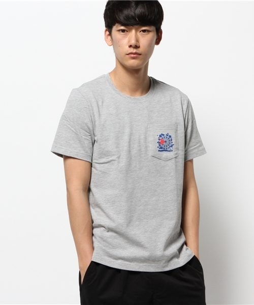 Reebok（リーボック）の「ポケットTシャツ Reebok CLASSIC（リーボック クラシック）（Tシャツ/カットソー・メンズ・レッド/ヘザ－グレー/ホワイト・MEDIUM/SMALL/X-LARGE/LARGE）」の3枚目の写真