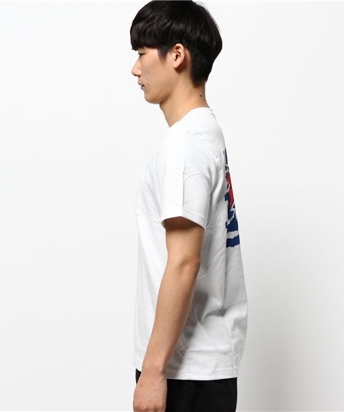 Reebok（リーボック）の「ポケットTシャツ Reebok CLASSIC（リーボック クラシック）（Tシャツ/カットソー・メンズ・レッド/ヘザ－グレー/ホワイト・MEDIUM/SMALL/X-LARGE/LARGE）」の4枚目の写真