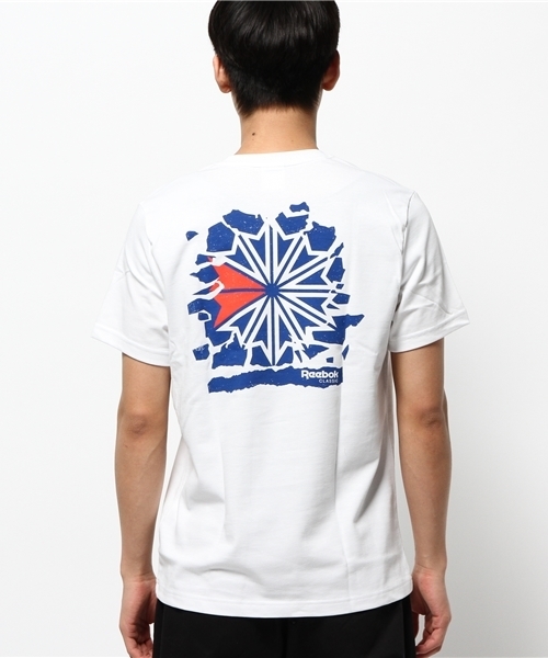 Reebok（リーボック）の「ポケットTシャツ Reebok CLASSIC（リーボック クラシック）（Tシャツ/カットソー・メンズ・レッド/ヘザ－グレー/ホワイト・MEDIUM/SMALL/X-LARGE/LARGE）」の10枚目の写真