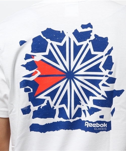 Reebok（リーボック）の「ポケットTシャツ Reebok CLASSIC（リーボック クラシック）（Tシャツ/カットソー・メンズ・レッド/ヘザ－グレー/ホワイト・MEDIUM/SMALL/X-LARGE/LARGE）」の6枚目の写真