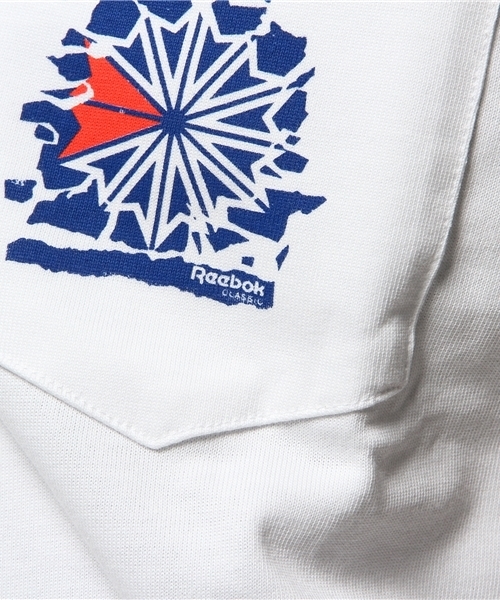 Reebok（リーボック）の「ポケットTシャツ Reebok CLASSIC（リーボック クラシック）（Tシャツ/カットソー・メンズ・レッド/ヘザ－グレー/ホワイト・MEDIUM/SMALL/X-LARGE/LARGE）」の5枚目の写真
