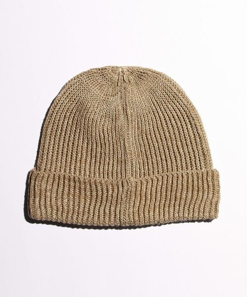 MONKEY TIME（モンキータイム）の「＜monkey time＞ ∴ アゼ ビーニー◆（ニットキャップ/ビーニー・メンズ・オフホワイト/ブラック/グレー/ダークグレー/ベージュ/ネイビー・フリー）」の7枚目の写真