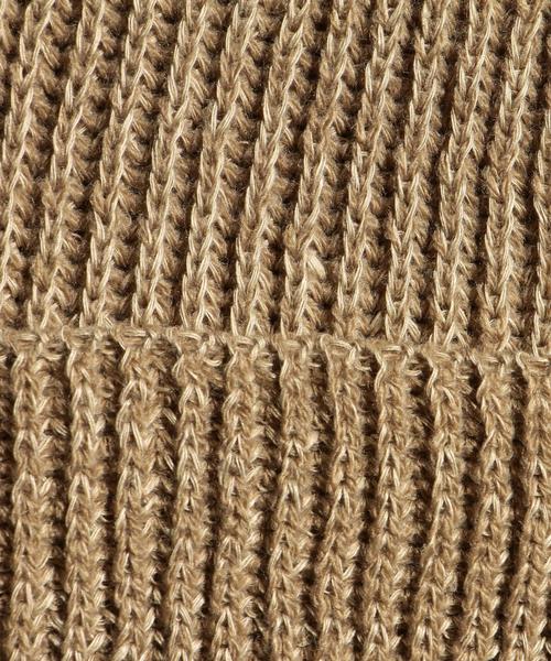 MONKEY TIME（モンキータイム）の「＜monkey time＞ ∴ アゼ ビーニー◆（ニットキャップ/ビーニー・メンズ・オフホワイト/ブラック/グレー/ダークグレー/ベージュ/ネイビー・フリー）」の8枚目の写真