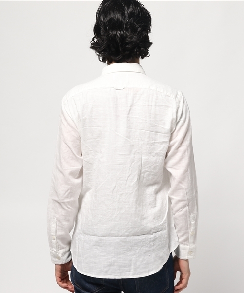 URBAN RESEARCH（アーバンリサーチ）の「URBAN RESEARCH スラブガーゼシャツ（シャツ/ブラウス・メンズ・ブルー/ホワイト/ブラック・LARGE/MEDIUM）」の5枚目の写真