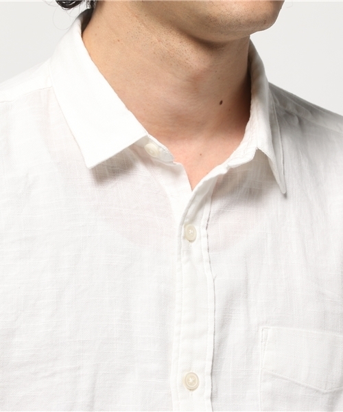 URBAN RESEARCH（アーバンリサーチ）の「URBAN RESEARCH スラブガーゼシャツ（シャツ/ブラウス・メンズ・ブルー/ホワイト/ブラック・LARGE/MEDIUM）」の6枚目の写真