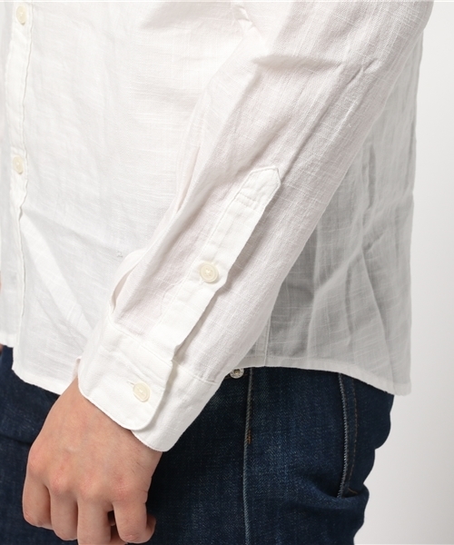 URBAN RESEARCH（アーバンリサーチ）の「URBAN RESEARCH スラブガーゼシャツ（シャツ/ブラウス・メンズ・ブルー/ホワイト/ブラック・LARGE/MEDIUM）」の8枚目の写真