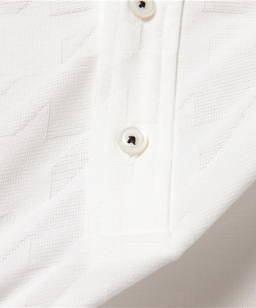 ESSENTIAL GARMENT MEN'S BIGI（エッセンシャルガーメントメンズビギ）の「ポロシャツ（リンクス チドリ柄）/JAPAN MADE(日本製)（ポロシャツ・メンズ・ホワイト/ネイビー/カーキ/グレー・L/S/M）」の11枚目の写真