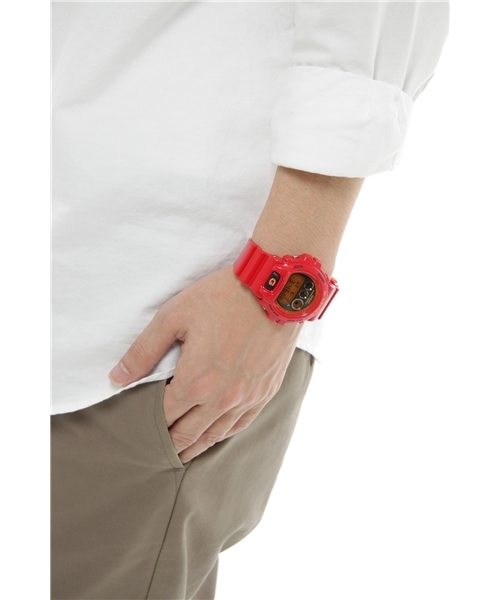 G-SHOCK（ジーショック）の「SHOCKING COLORS ミラー（アナログ腕時計・メンズ・レッド・FREE）」の6枚目の写真