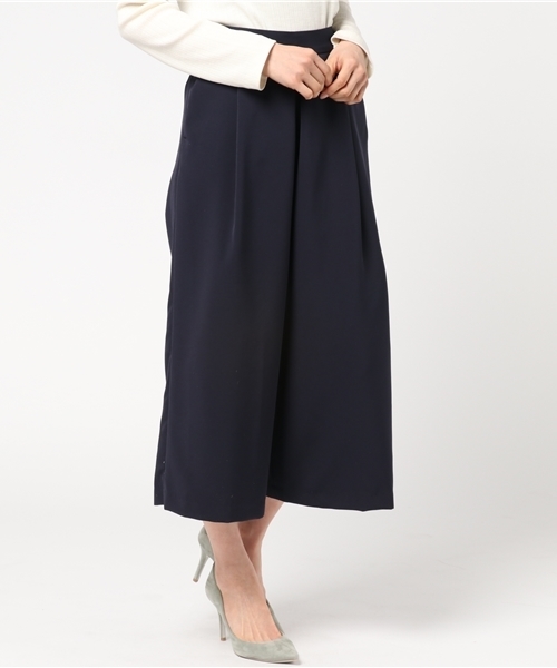 N.（N. Natural Beauty Basic）（エヌエヌナチュラルビューティーベーシック）の「ダブルクロスタックガウチョ（その他パンツ・レディース・ネイビー/ホワイト/ピンク・MEDIUM）」の21枚目の写真