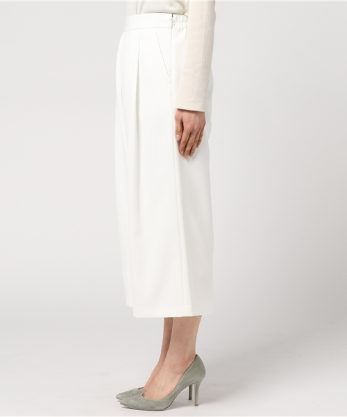 N.（N. Natural Beauty Basic）（エヌエヌナチュラルビューティーベーシック）の「ダブルクロスタックガウチョ（その他パンツ・レディース・ネイビー/ホワイト/ピンク・MEDIUM）」の5枚目の写真