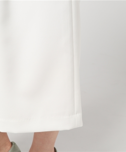 N.（N. Natural Beauty Basic）（エヌエヌナチュラルビューティーベーシック）の「ダブルクロスタックガウチョ（その他パンツ・レディース・ネイビー/ホワイト/ピンク・MEDIUM）」の10枚目の写真