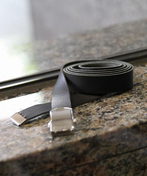 coen（コーエン）の「【WEB限定】ジャパンメイド姫路レザーガチャベルト20mm（ベルト・メンズ・ブラック/ダークブラウン/レッド/オレンジ/ダークグリーン・FREE）」の2枚目の写真