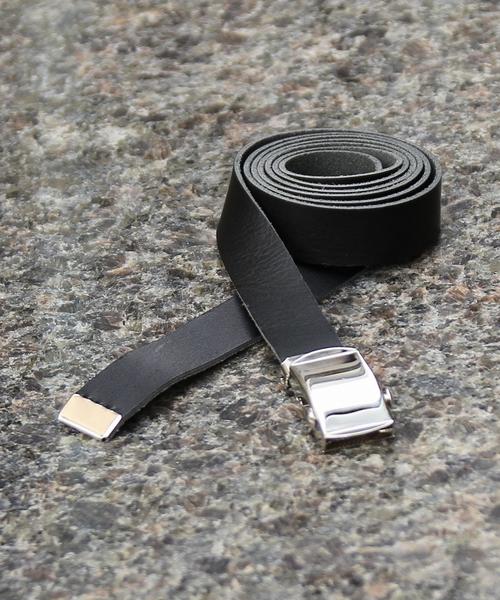 coen（コーエン）の「【WEB限定】ジャパンメイド姫路レザーガチャベルト20mm（ベルト・メンズ・ブラック/ダークブラウン/レッド/オレンジ/ダークグリーン・FREE）」の21枚目の写真