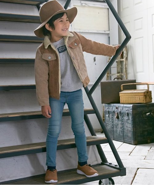 F.O.KIDS(エフオーキッズ)の「ストームライドジャケット(その他アウター・キッズ・ブルー/キャメル/ブラック・100/110/120/130/140/80/90/95)」の4枚目の写真