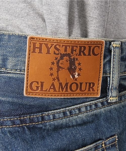 HYSTERIC GLAMOUR（ヒステリックグラマー）の「SP加工デニムストレートPT（デニムパンツ・メンズ・インディゴブルー・28inch/30inch/32inch/34inch）」の8枚目の写真