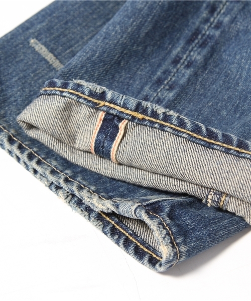 HYSTERIC GLAMOUR（ヒステリックグラマー）の「SP加工デニムストレートPT（デニムパンツ・メンズ・インディゴブルー・28inch/30inch/32inch/34inch）」の10枚目の写真
