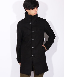 ８(eight) | イタリアンコート ロング ジャケット ウール メルトン(チェスターコート)
