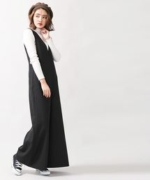 WEGO | WEGO/Vネックワイドオールインワン(つなぎ/オールインワン)